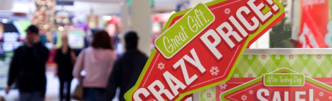 Decoration at shopping mall